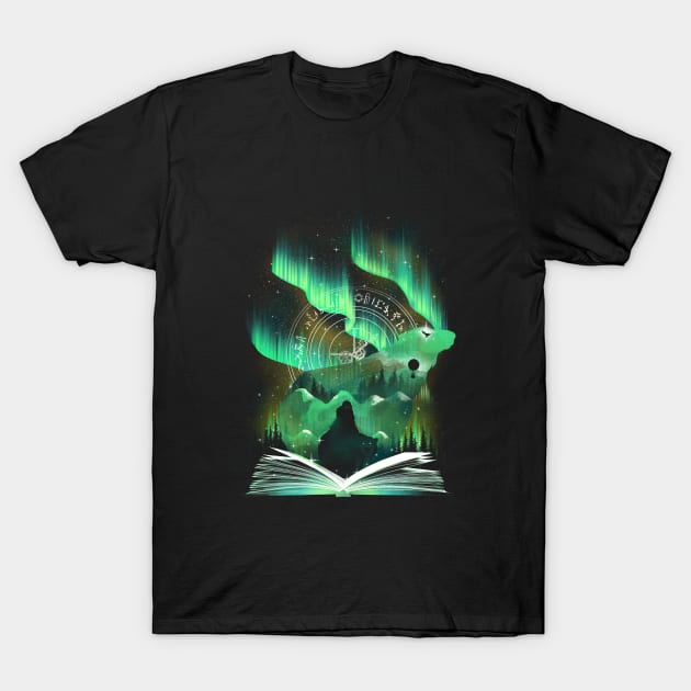 The Golden Night T-Shirt by DANDINGEROZZ